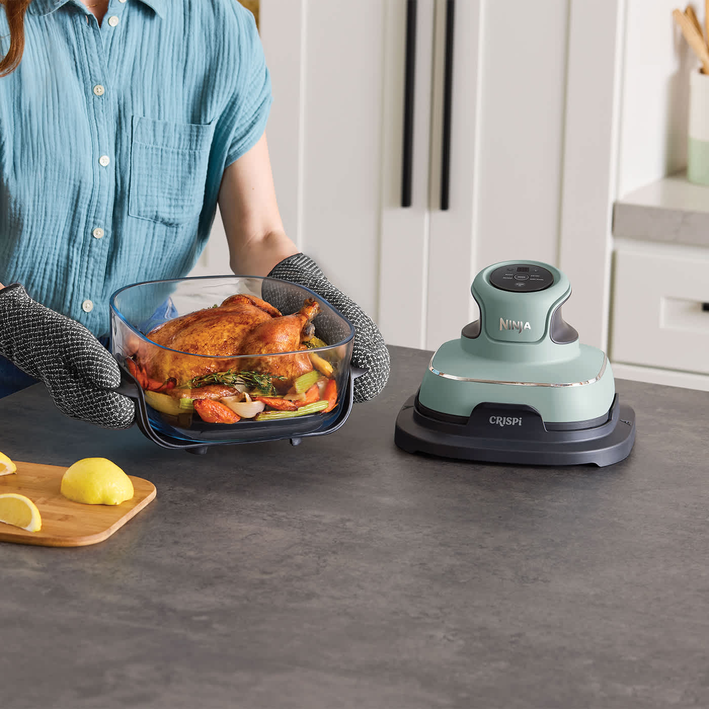 Family meals. Personal portions. Swappable containers.