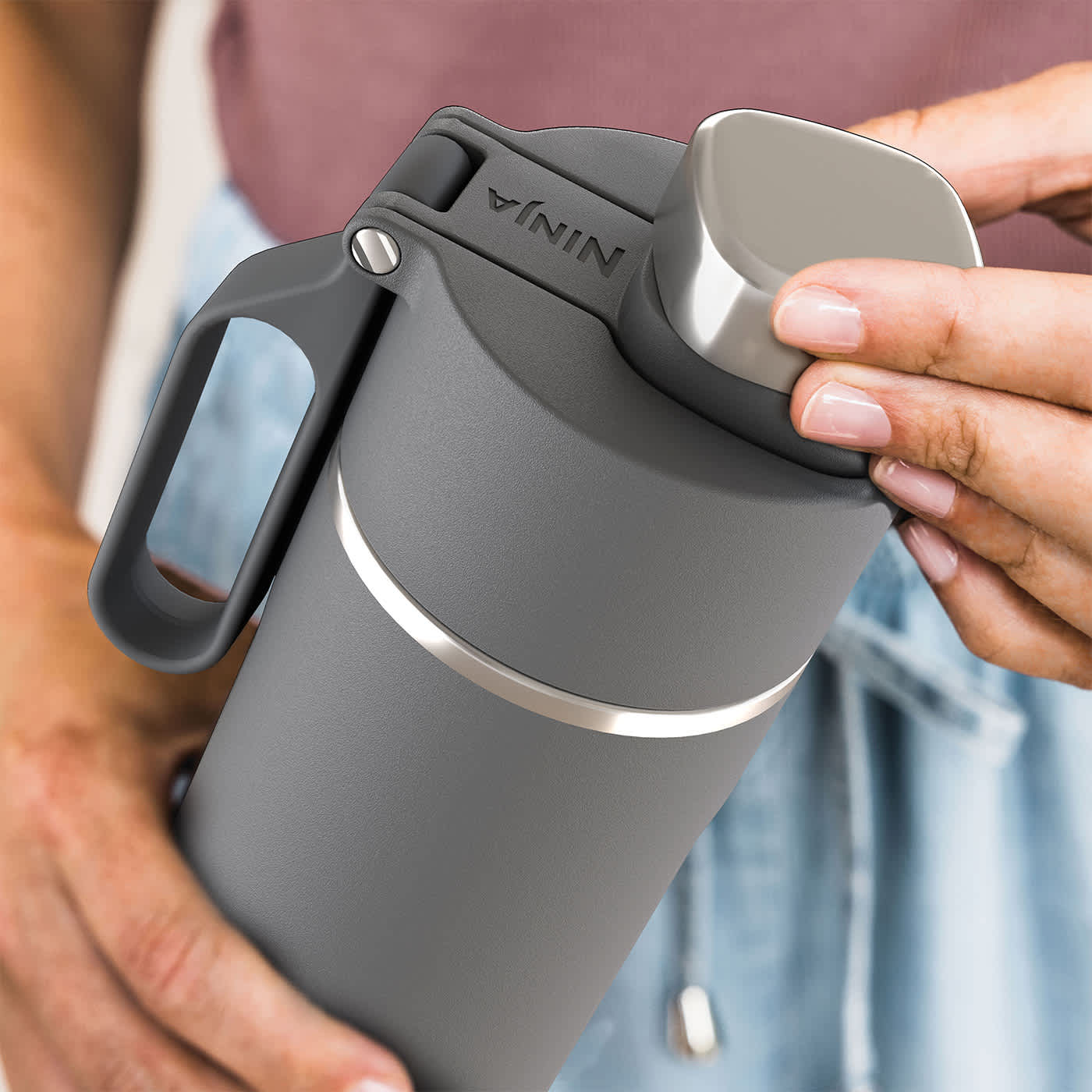 Leak-proof bottle lid